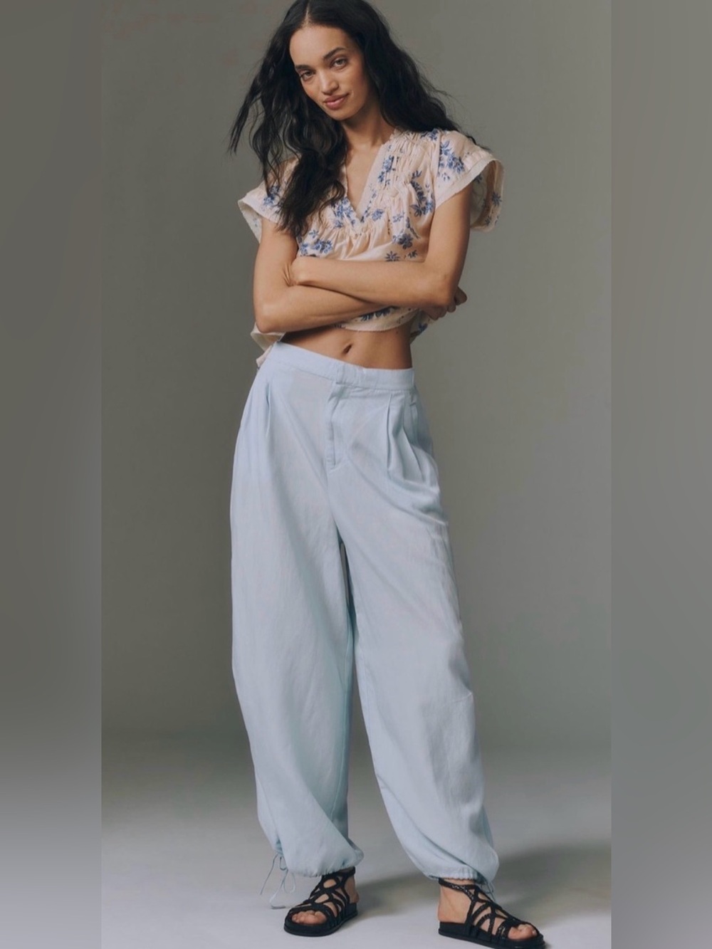 Anthropologie Garden Ballon Pants